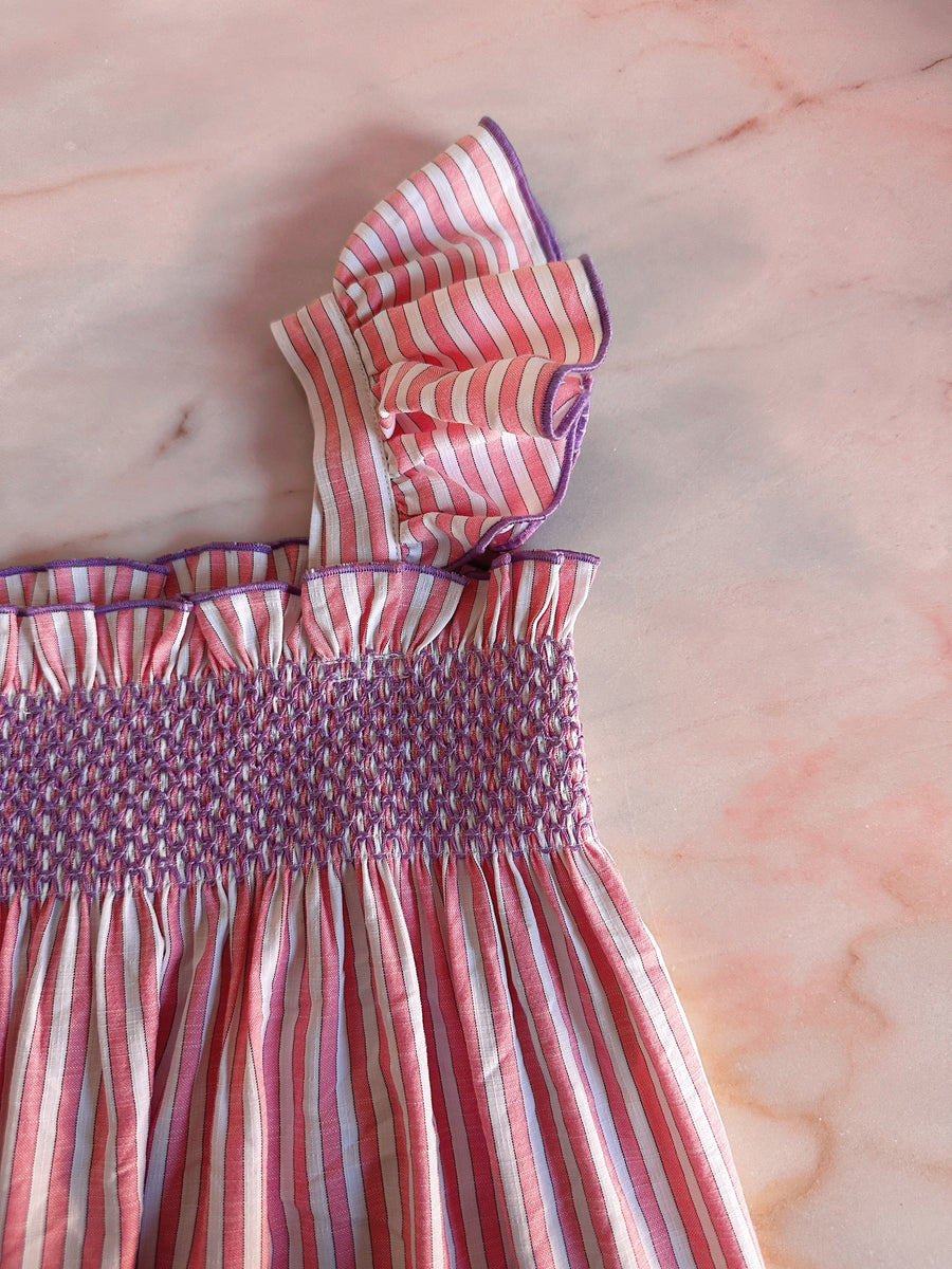 Vestido Midi Rayas Fresón (6A-12A)