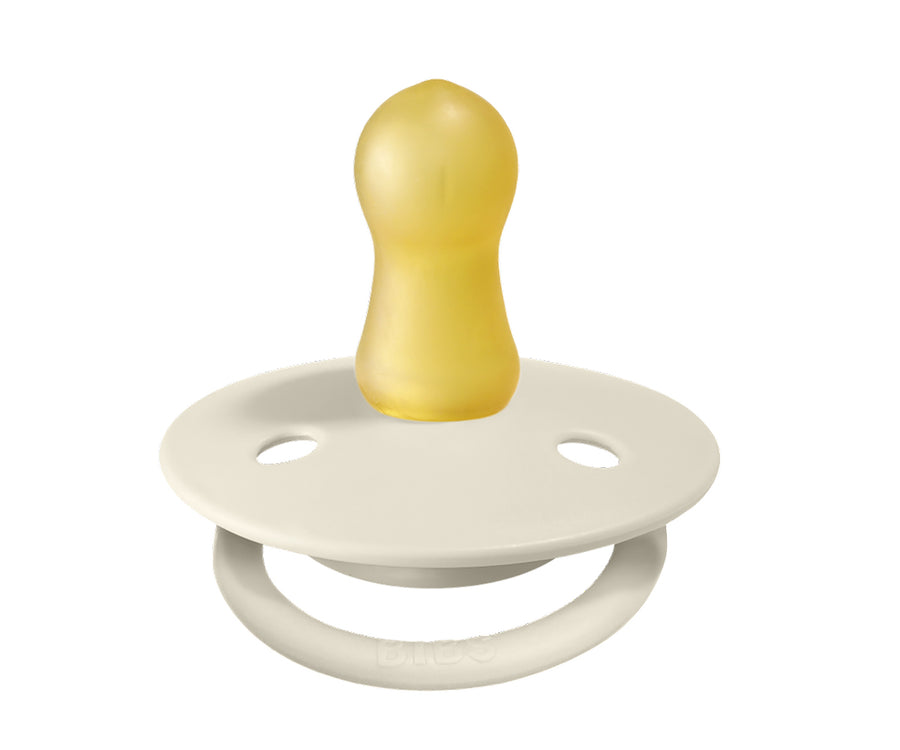 Chupete Bibs Blanco Roto De Lux