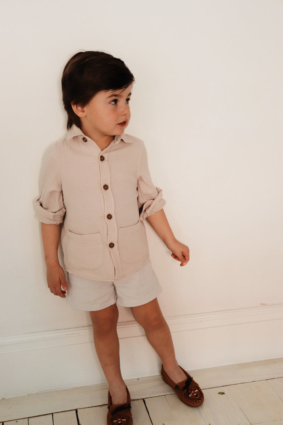 Camisa Safari Beige