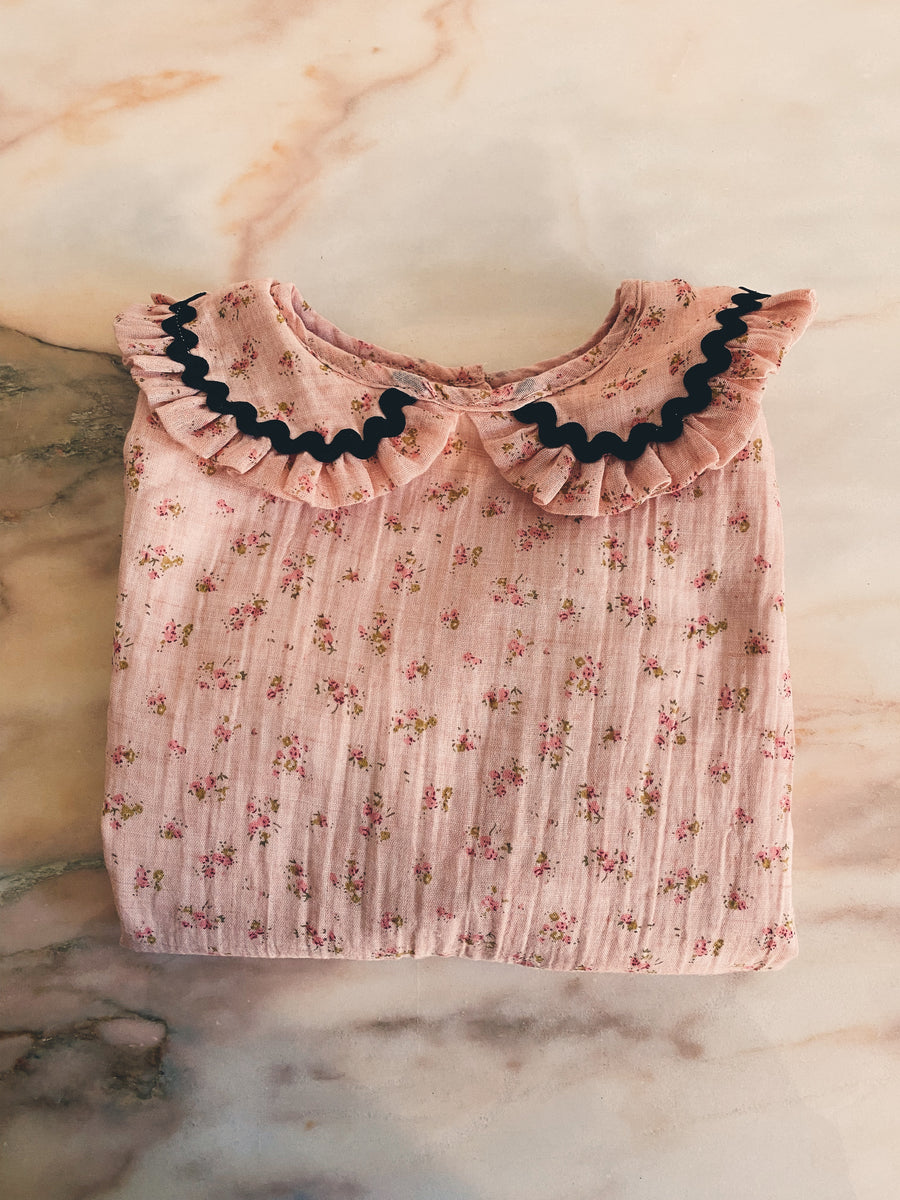 Blusa Gasa Flores