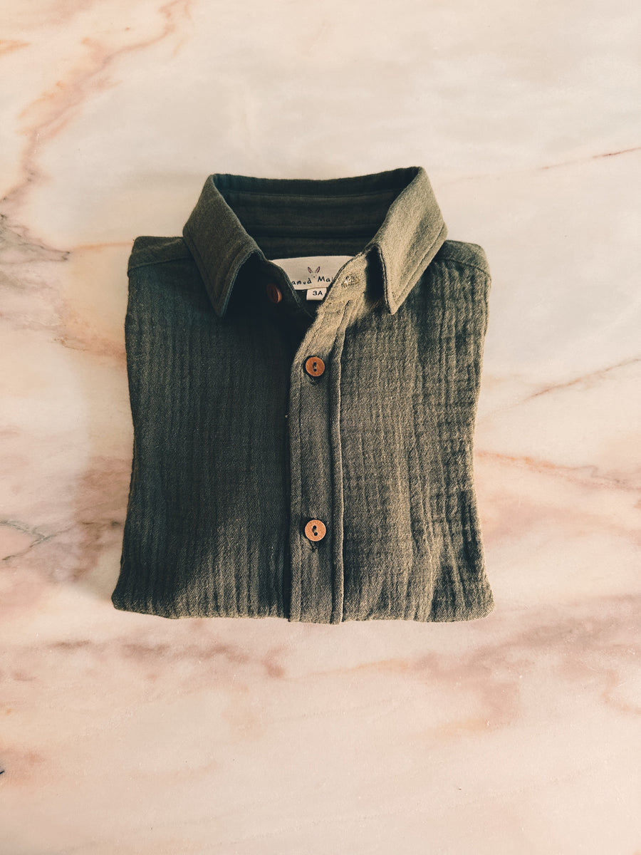 Camisa Bambula Kaki
