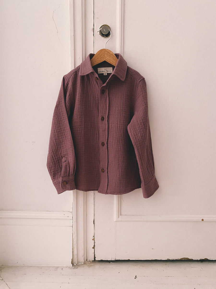 Camisa Bambula Malva