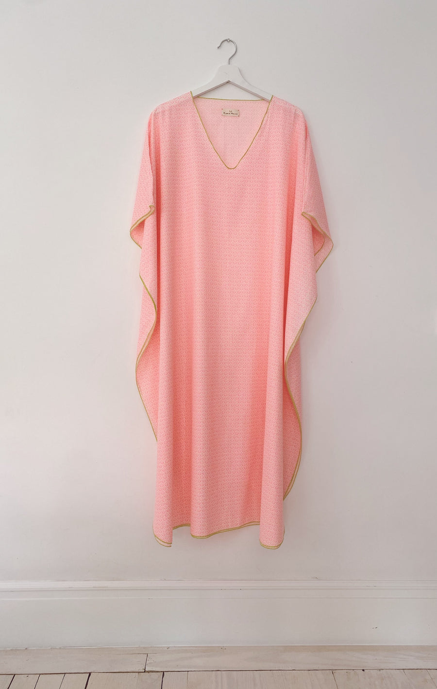 Kaftan India Rosa Flúor