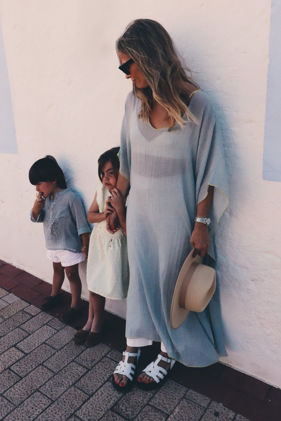 Kaftan Sexy Mamma Gris